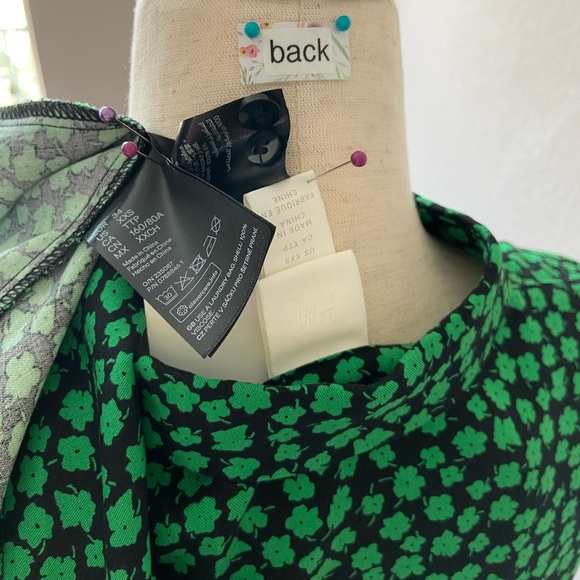 ❌SOLD❌ Charming Floral Midi Shirt Dress Tie Belt - Picture 15 of 16